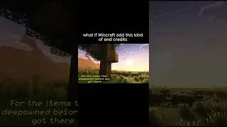 I Recreated The Minecraft End Credits In 4K!
