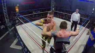 European Cruiserweight Championship - Michael Knight vs Terje Fjord (English Commentary)