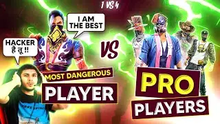 Overpower Insane 🔥 Vs Pro Players - Garena Free Fire