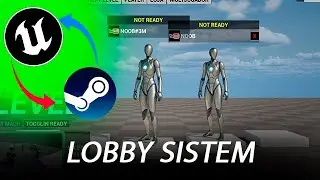 lobby sistem - Part 1/4 - Unreal Engine 5 Tutorial [UE5]