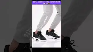 Under Armour unisex Black spwan Shoes 🤩🔥#shorts #ytshorts #viral