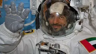 UAE astronaut exits ISS for first Arab space walk