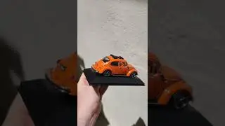 fusca miniatura laranja granada 🍊  #fusca #miniatura #brasil #carroantigos #rebaixados #volkswagen