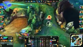 Piglet, Doublelift & hi im gosu vs. Rush, Hai & Bunny Fufuu - LoL Challenger NA SoloQ
