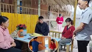 The father was angry when he heard Xinh's story, so he took his daughter to apologize to Bao.