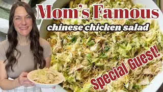 COOKING WITH MY MOM: Her Famous Chinese Chicken Salad Recipe