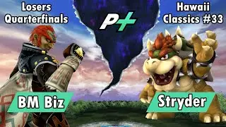 BM Biz (Ganondorf) vs Stryder (Bowser, Roy) - Losers Quarterfinals - Hawaii Classics 33