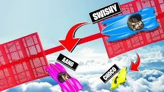 🔵 99.97777% DIFFICULTY - GTA 5 Impossible Parkour SUV Race With The Gang