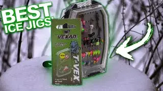 Vexan Ice fishing Rods and T-Vex Tungsten jigs