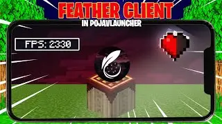 How To Install Feather Client in PojavLauncher 1.16-1.20 | Android Worked 😍