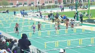 2021 Michael johnson Invitational Womens 100mH