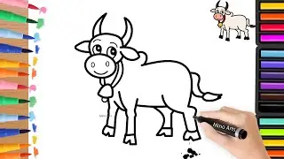 Bullock (Ox) Drawing || Pongal Festival Special Drawing@minoarts