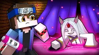 INVOQUEI A RAINHA OTSUTSUKI no NARUTO Minecraft !