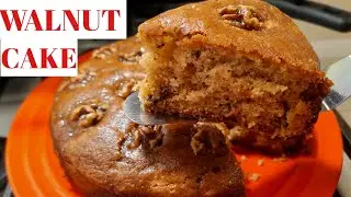 HOW TO MAKE SUPER SOFT AND MOIST WALNUT CAKE AT HOME. best walnut tea cake recipe for beginners.