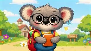 Koko koala helps kids learn how to spell there first name. (Brian)