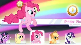 my little pony rainbow running game pinkie pie gaming is live!