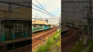 【実写】東武100系スペーシア（堀切通過）(Japanese train,Tobu 100 Series Spacia) #shorts