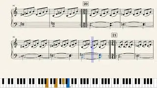 Philip Glass - Knee Play 4 (piano)