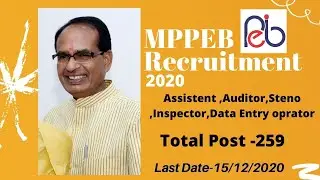 MPPEB Group 2 Online Form 2020 kaise bhare | How to fill MPPEB Group 2 Sub group-2 Online Form 2020