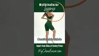 Imported Women's Apparel Green Shorts and Tight Leggings by MyChinaBazar.com