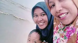 Mantai, liburan terakhir || emak emak haus hiling #kampungsembilan