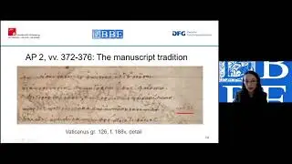 Alessandra Palla, Manuscript Tradition and Cultural Perspectives