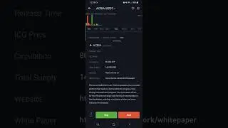 New Coin (Crypto) ACRIA has been listed On BitMart