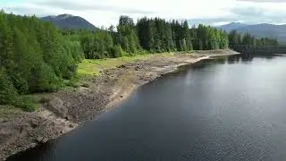 Laggan Dam 4k drone