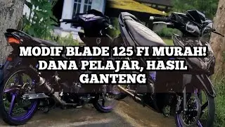 Rekomendasi Modif Honda Blade 125 FI Simple | Dana Pelajar Tapi Ganteng