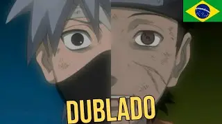 🇧🇷 OBITO da seu SHARINGAN ao Kakashi - Naruto Shippuden dublado
