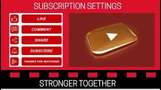 Youtube Public Subscription Settings