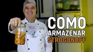 Como estocar STROGONOFF POR MAIS DE 2 ANOS fora da geladeira