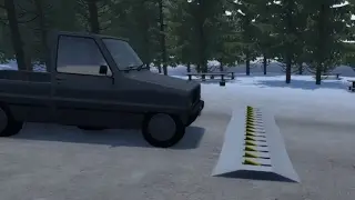 Spike Strip Testing 44 | BeamNG.drive
