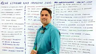 What is Gene linkage and crossing over | Inheritance | MDCAT | hindi Urdu | Pro. Suresh Kumar