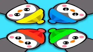 The Battle of the Penguins - 2 3 4 Player Mini Games