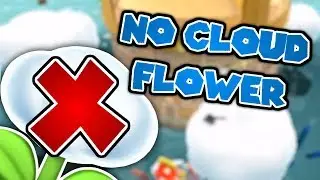 Climbing the Cloudy Tower WITHOUT the Cloud Flower! (Super Mario Galaxy 2 Challenge)