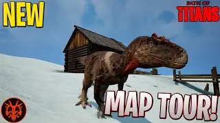 NEW Najuro Map Tour! | Path of Titans (Mod)