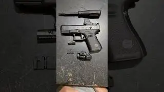 Как установить вспышку Streamlight TLR-7A/X на ваш пистолет/пистолет Glock #edc