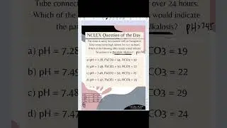 NCLEX Question of the Day Pt 26 - ABG