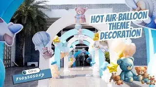 Whimsical Hot Air Balloon Theme Decor for Magical Celebrations🎈✨#hotairballoon #hotairbaloon theme