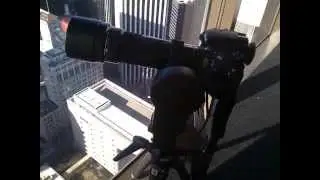 Gigapan Epic Pro 100 with D810 and 400mm lens