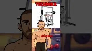 WYCISKANIE NA BARKI MASZYNA SMITH #gym  #barki  #smith