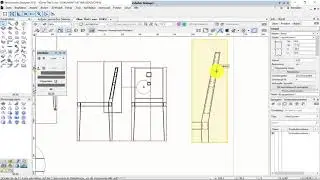 Stuhl 3D Layout Ansichtsbereiche