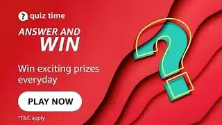 amazon daily fz quiz time answer today | amazon quiz today 04 2023