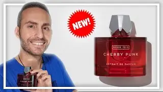 NEW! CHERRY & LEATHER! | Cherry Punk Extrait de Parfum by Room 1015 Fragrance Review!