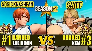 FF COTW ▰ SOSICKNASHFAN (#1 Ranked Jae Hoon) vs SAYFF (#3 Ranked Ken) ▰ High Level Gameplay