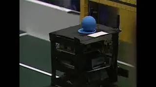 CMUnited, the team of robots developed by Manuela Veloso