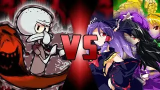 MUGEN: Giygas & Joe VS Meimu, Lie Meiling & Sakuya Brando