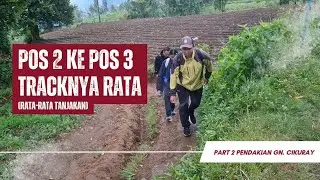 #2 Perjalanan pos 2-pos 3 tracknya Rata (Rata² Tanjakan) #sahabatgunung #pendakigunung #fypyoutube 