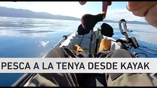 Pesca a la Tenya desde kayak
